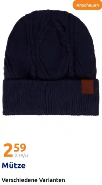 Action Mütze Angebot