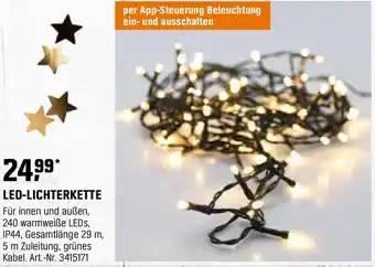 OBI LED Lichterkette Angebot