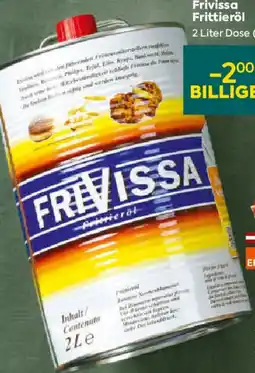 Billa Frivissa Frittieröl Angebot