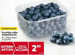 Billa Fruchtig-süße Heidelbeeren Angebot