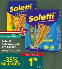 Billa Soletti Salzstangerl Angebot