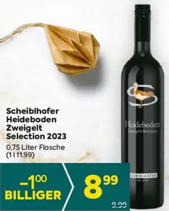 Billa Scheiblhofer Heideboden Zweigelt Selection 2023 Angebot