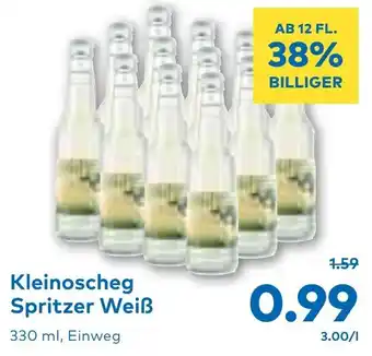 T&G Kleinoscheg Spritzer Weiß Angebot