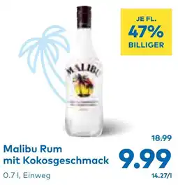 T&G Malibu Rum mit Kokosgeschmack Angebot