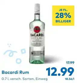 T&G Bacardi Rum Angebot