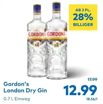 T&G Gordon's London Dry Gin Angebot