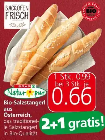 Eurospar Bio-Salzstangerl Angebot