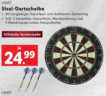 Lidl Sisal-Dartscheibe Angebot