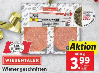 Lidl Wiener geschnitten Angebot