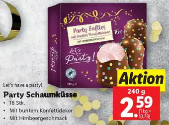 Lidl Party Schaumküsse Angebot