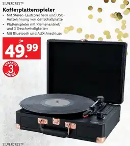 Lidl Kofferplattenspieler Angebot