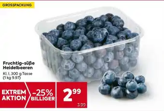 Billa Fruchtig-süße Heidelbeeren Angebot