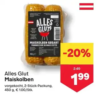 MPreis Alles Glut Maiskolben Angebot