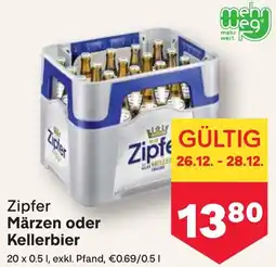 MPreis Zipfer Märzen oder Kellerbier Angebot