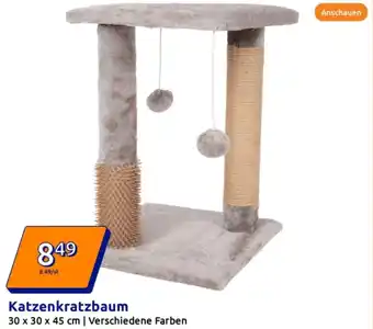 Action Katzenkratzbaum Angebot