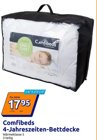 Action Comfibeds 4-Jahreszeiten-Bettdecke Angebot
