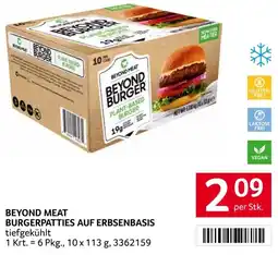 Transgourmet Beyond meat burgerpatties auf erbsenbasis Angebot