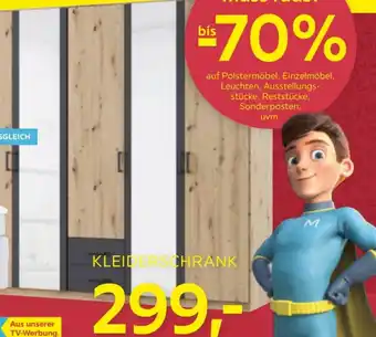 Möbelix Drehtürenschrank Despina Angebot