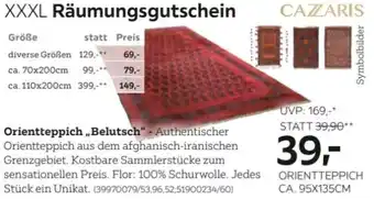 XXXLutz Orientteppich Belutsch Angebot