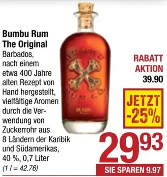 Maximarkt Bumbu Rum The Original Angebot