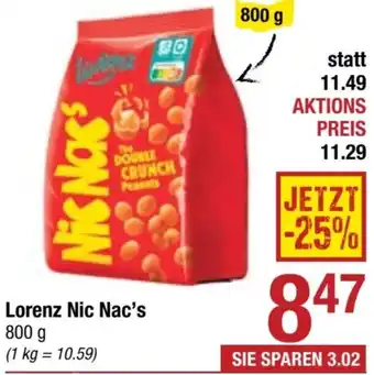 Maximarkt Lorenz Nic Nac's Angebot