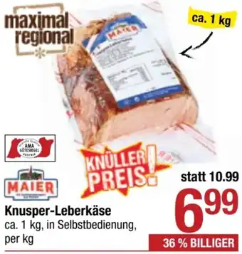 Maximarkt Knusper-Leberkäse Angebot