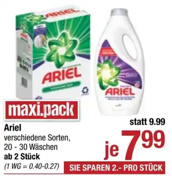 Maximarkt Ariel Angebot