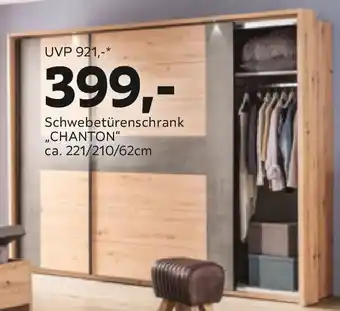 Mömax Schwebetürenschrank CHANTON Angebot