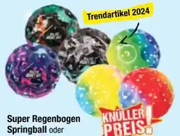 Maximarkt Super Regenbogen Springball Angebot