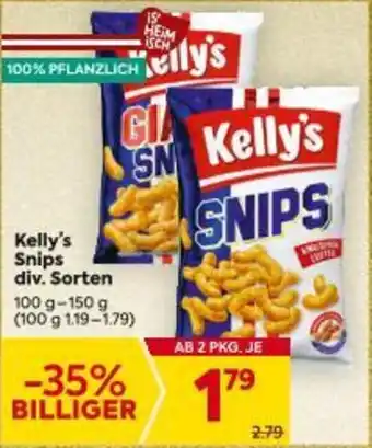 Billa Kelly's Snips Angebot