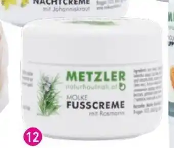 Sutterlüty Metzler Molke Fusscreme Angebot