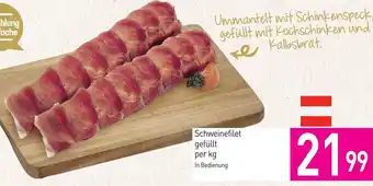 Sutterlüty Schweinefilet gefüllt Angebot