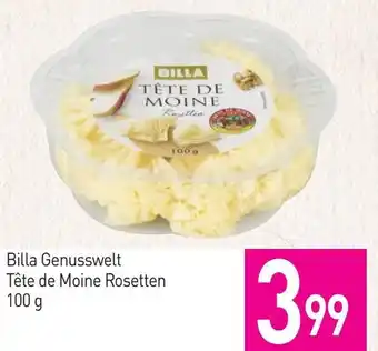 Sutterlüty Billa Genusswelt Tête de Moine Rosetten Angebot