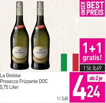 Sutterlüty La Gioiosa Prosecco Frizzante DOC Angebot