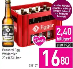 Sutterlüty Brauerei Egg Wälderbier Angebot