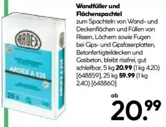 Hellweg Wandfüller und Flächenspachtel Angebot