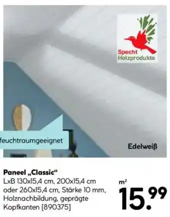 Hellweg Paneel „Classic" Angebot