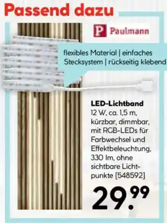 Hellweg LED-Lichtband Angebot