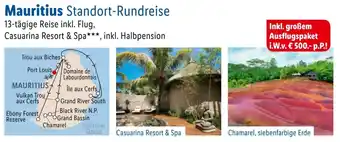 Lidl Reisen Mauritius Standort-Rundreise Angebot