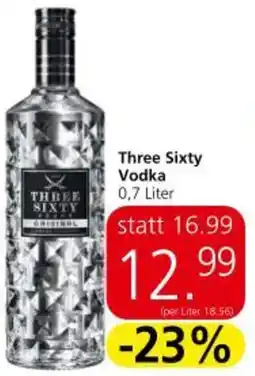 Spar Three Sixty Vodka Angebot
