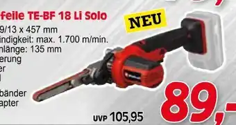 Zgonc Akku-Bandfeile TE-BF 18 Li-solo Angebot