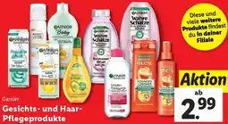 Lidl Gesichts- und Haar- Pflegeprodukte Angebot