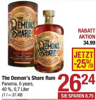 Maximarkt The Demon's Share Rum Angebot