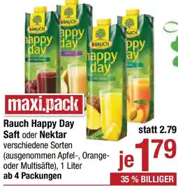 Maximarkt Rauch Happy Day Saft oder Nektar Angebot