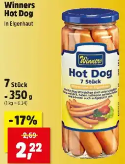 Thomas Philipps Winners Hot Dog Angebot