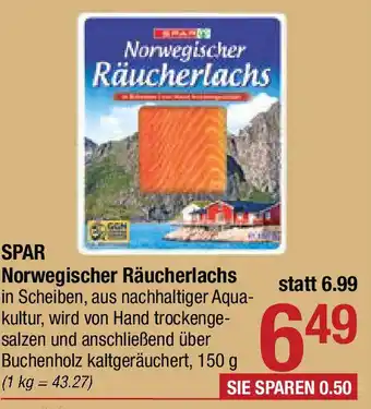 Maximarkt SPAR Norwegischer Räucherlachs Angebot