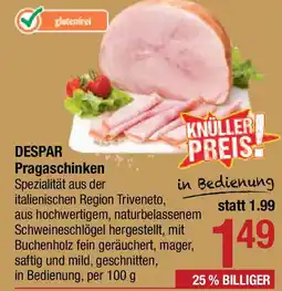 Maximarkt DESPAR Pragaschinken Angebot