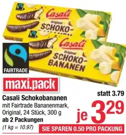 Maximarkt Casali Schokobananen Angebot