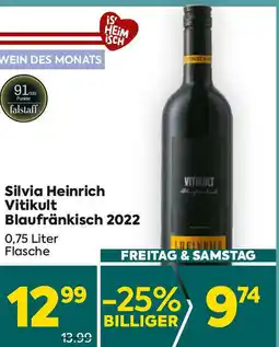 Billa Silvia Heinrich Vitikult Blaufränkisch 2022 Angebot