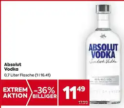 Billa Absolut Vodka Angebot